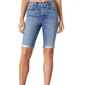 NWT GRLFRND Beverly Bermuda Jean Shorts Size 26